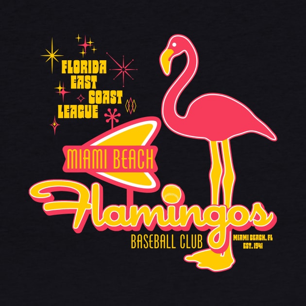 Defunct Miami Beach Flamingos Baseball Team by Defunctland